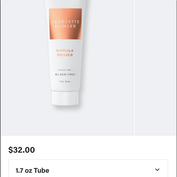 Georgette Klinger Vitamin C Mask & Marula Primer - Full Size/Brand New - Picture 8 of 10